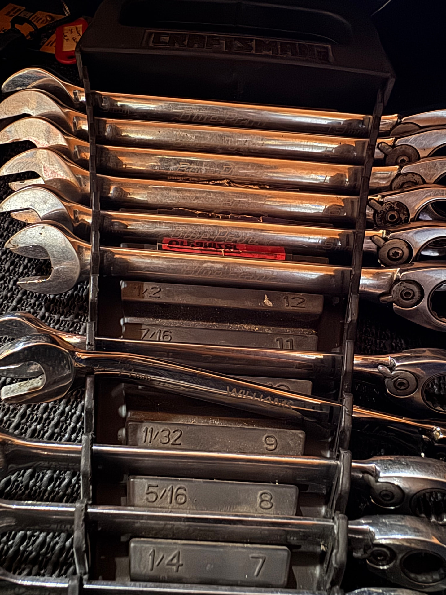 BLB Auto tool set with chrome wrenches